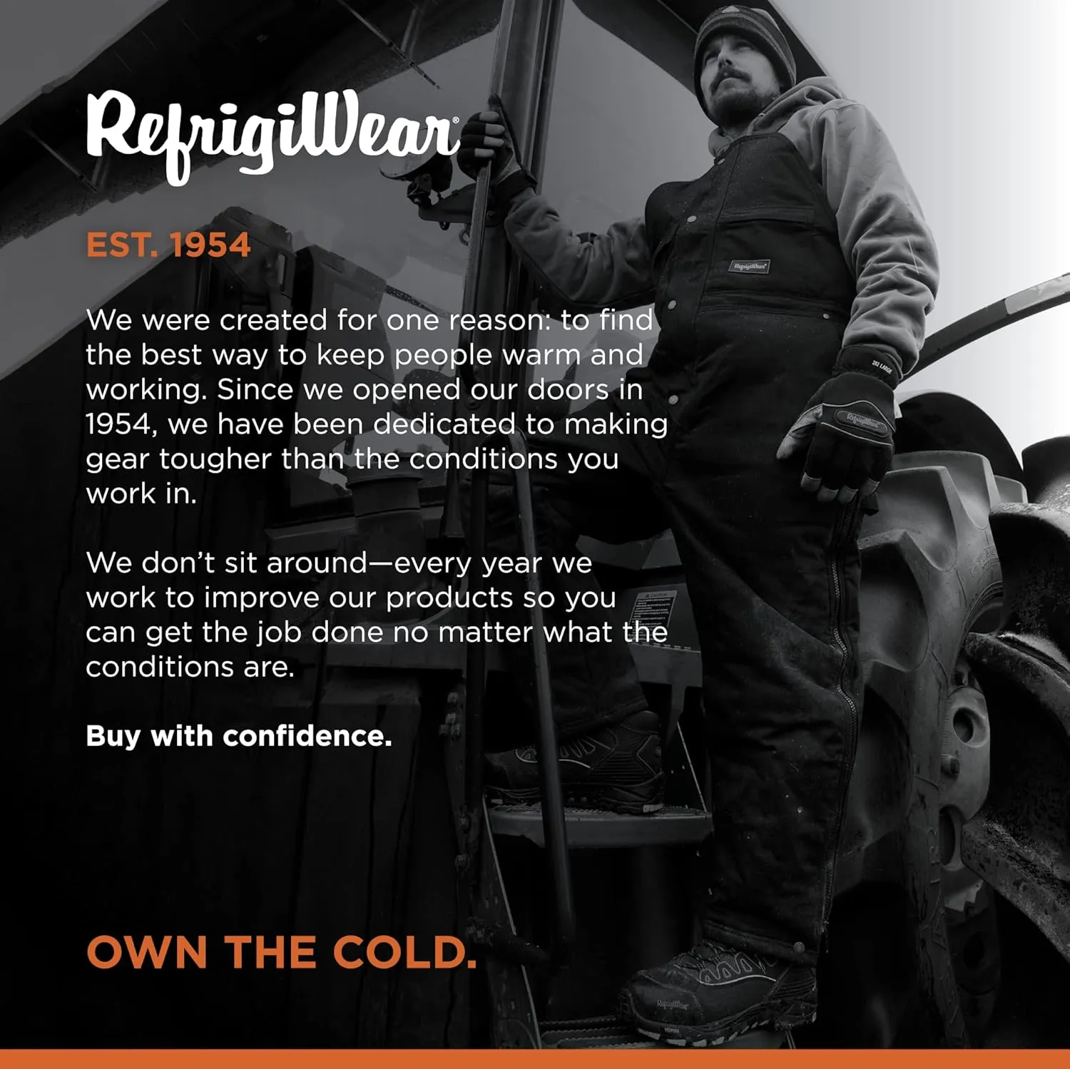 RefrigiWear Men’s PolarForce Hiker Boots, Insulated Work Boots, -30°F Comfort Rating