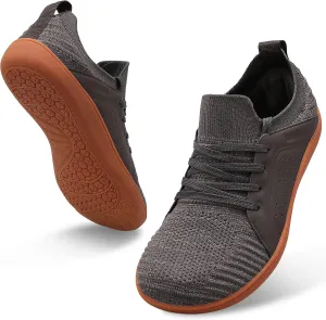 relxfeet Men's Barefoot Shoes Minimalist Cross-Trainer Shoes Wide Toe Walking Shoes Zero Drop Sole Trail Running Sneakers