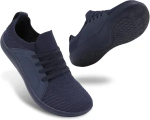 relxfeet Men's Barefoot Shoes Minimalist Cross-Trainer Shoes Wide Toe Walking Shoes Zero Drop Sole Trail Running Sneakers