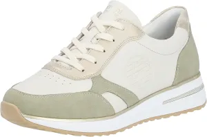 Remonte Women's D1g03 Trainers, Sage Offwhite Shell 81, 5 Women