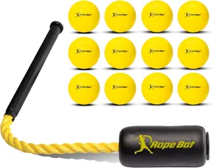 Rope Bat - The Ultimate Hitting System - Baseball & Softball Swing Trainer, Training Tool, Batting Aid