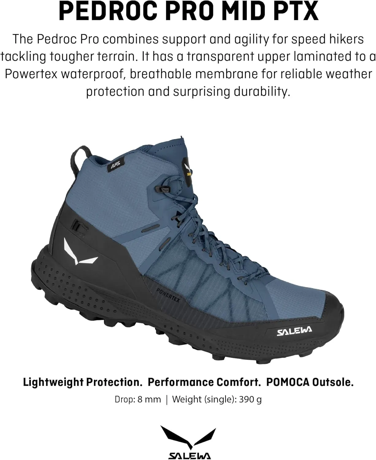 Salewa Men's Pedroc Pro Powertex Waterproof Trekking & Hiking Boot