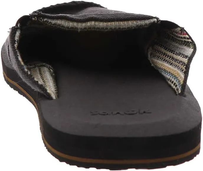 Sanuk Mens You Got My Back Loafers | Mens Shoes | Slip On Shoes for Men | Men's Slip-on Loafers | Memory Foam Footbed