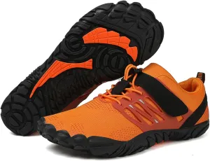 SECHRITE Women's Men’s Barefoot Hiking Shoes Minimalist Trail Running Sneakers Zero Drop Sole Wide Toe Box Parkour Trekking Workout Footwear