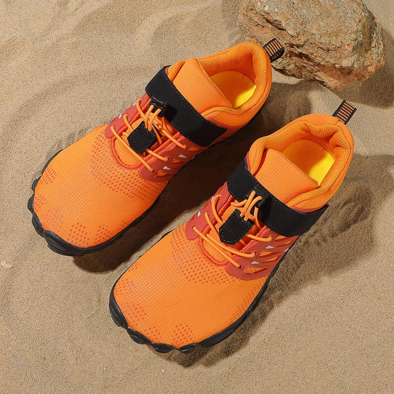 SECHRITE Women's Men’s Barefoot Hiking Shoes Minimalist Trail Running Sneakers Zero Drop Sole Wide Toe Box Parkour Trekking Workout Footwear