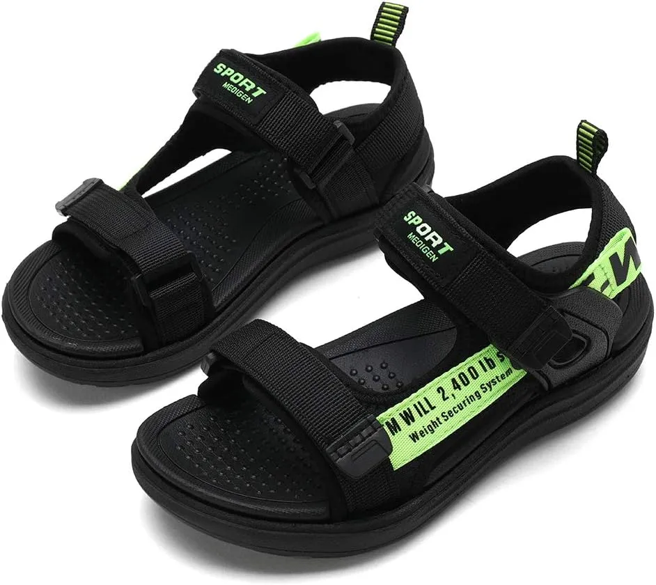 ShadowFax Boys Water Sandals Outdoor Hiking Adjustable Strap Sport Sandals