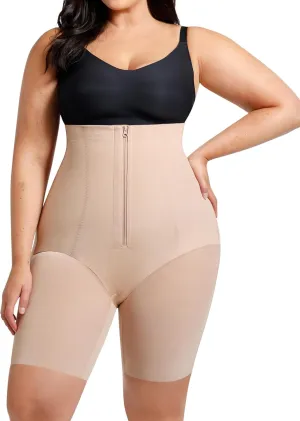 SHAPELLX Shapewear Tummy Control for Women High Waist Slimmer Body Shaper Waist Trainer Butt Lifter Bodysuit Faja Shorts