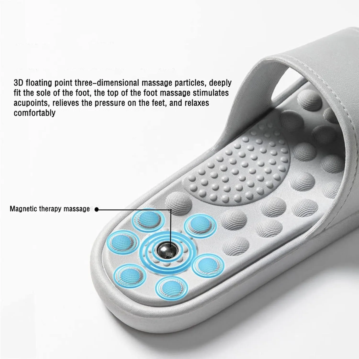 Shark Slippers Massage Slippers Women Take Bath Home Non Slip Bathroom in Summer Lovers Home Soft Soled Silent Deodorant Sandals for Female Summer Sandals
