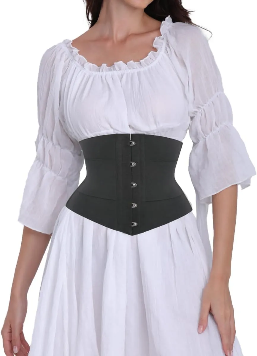 Short Torso Waist Trainer for Women Underbust Corset Girder Hourglass Workout Body Shaper Waist Cincher