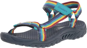Skechers Girl's Reggae-Rainbow Trail Sandal Sneaker