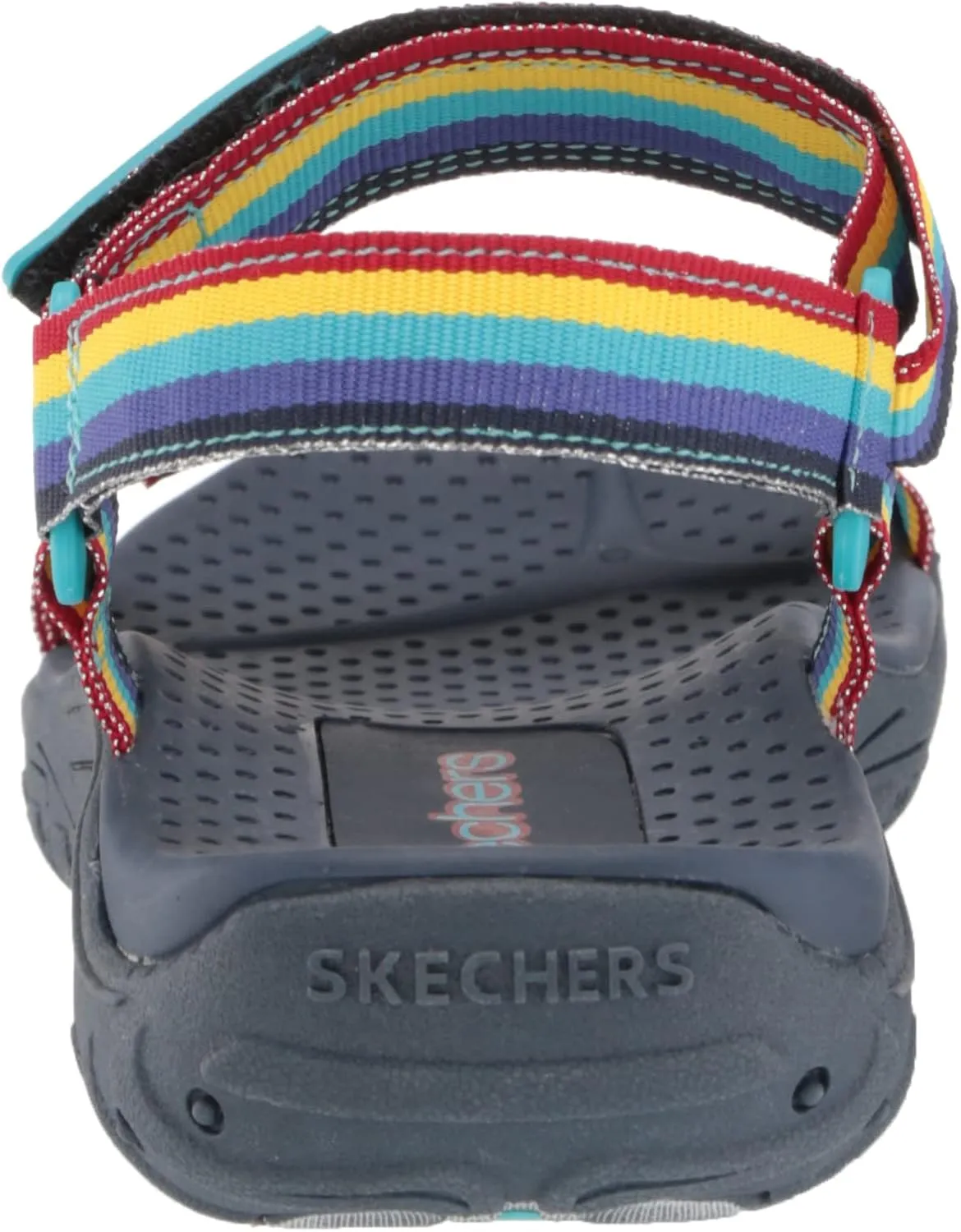 Skechers Girl's Reggae-Rainbow Trail Sandal Sneaker