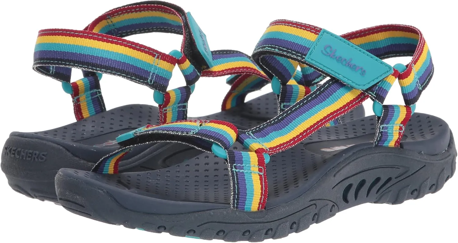 Skechers Girl's Reggae-Rainbow Trail Sandal Sneaker
