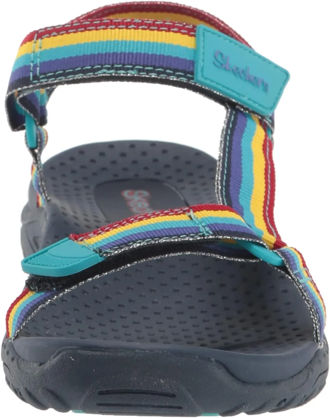 Skechers Girl's Reggae-Rainbow Trail Sandal Sneaker