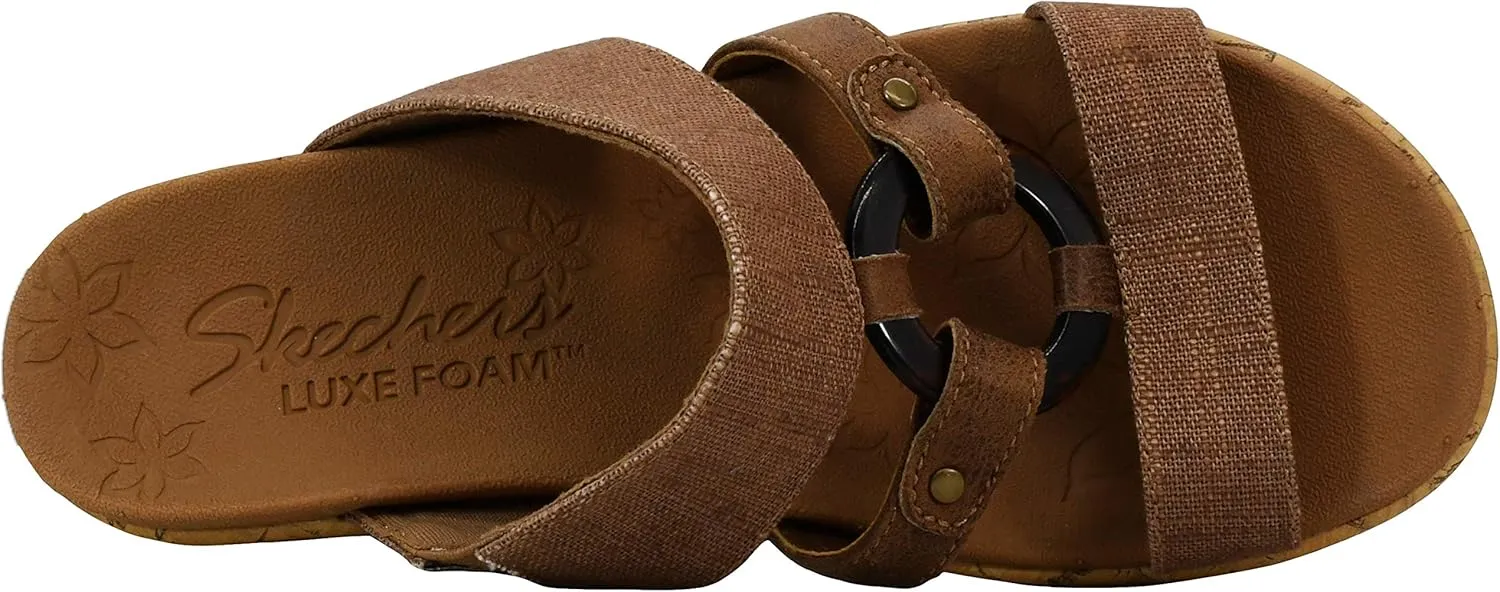 Skechers Women's Beverlee-Sail Away Wedge Sandal