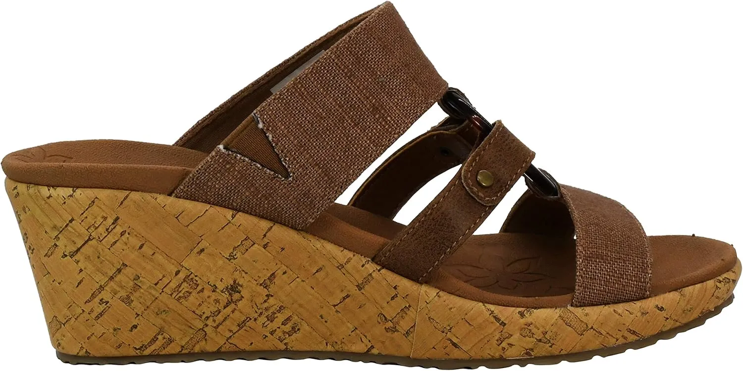 Skechers Women's Beverlee-Sail Away Wedge Sandal