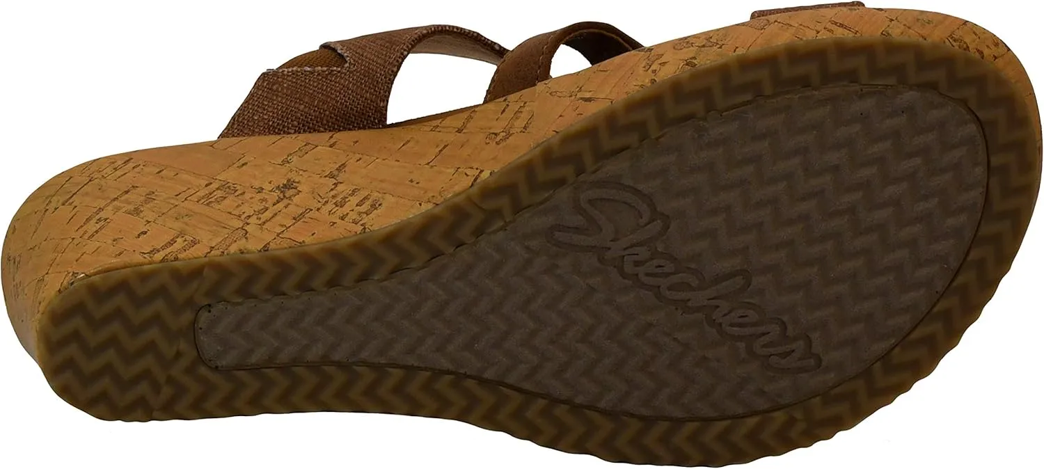 Skechers Women's Beverlee-Sail Away Wedge Sandal