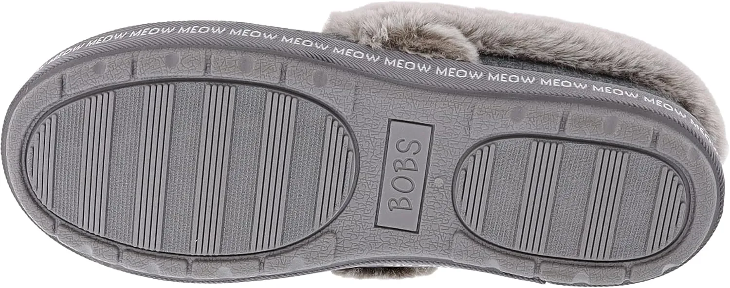 Skechers Women's Bobs Too Cozy- Meow Jammies Slippers