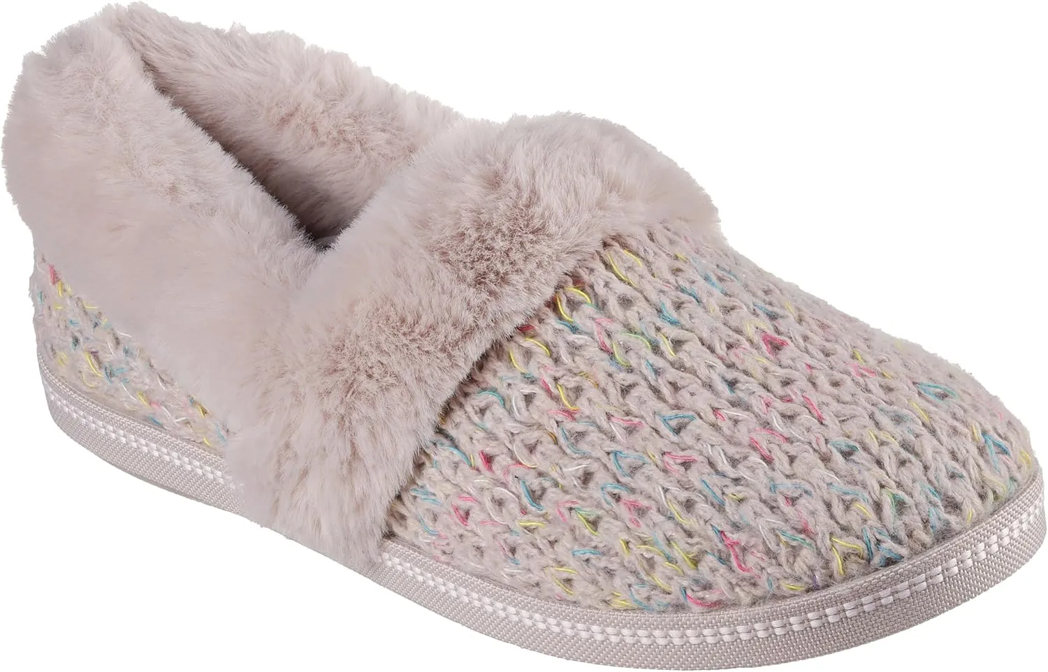Skechers Women's Cozy Campfire-Colorful Snuggles Slipper
