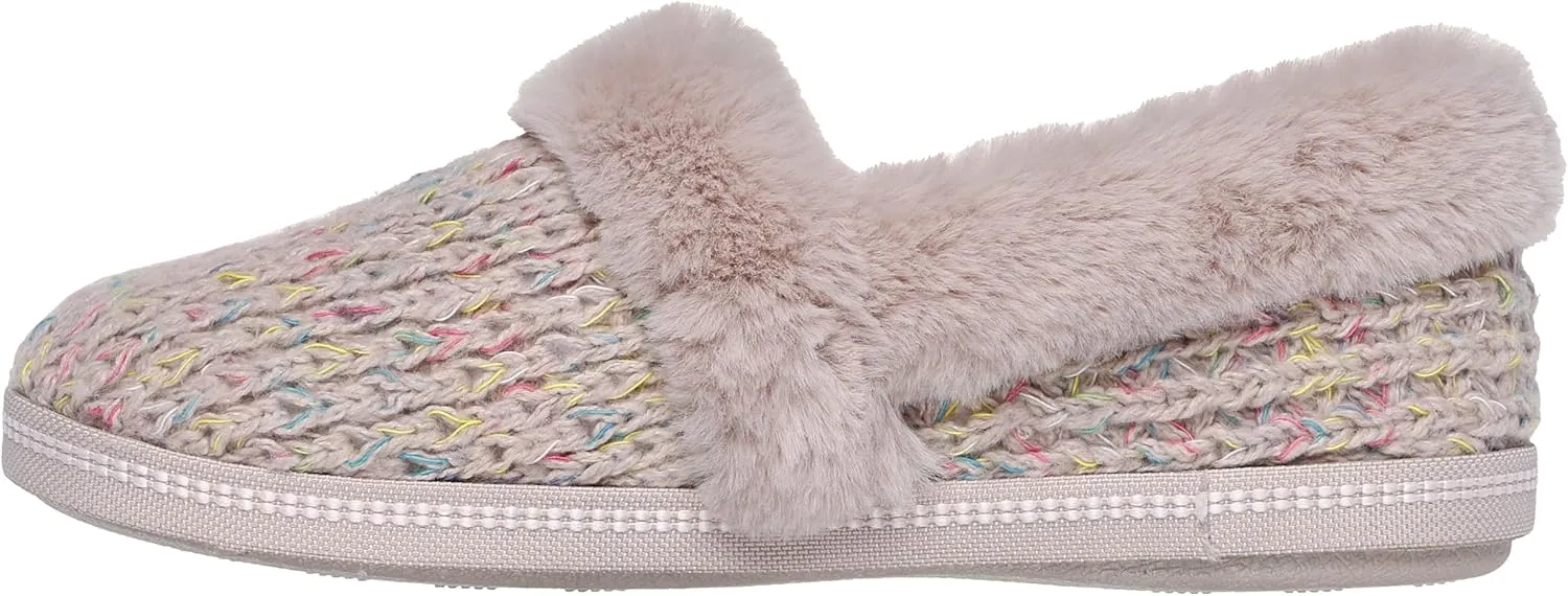 Skechers Women's Cozy Campfire-Colorful Snuggles Slipper