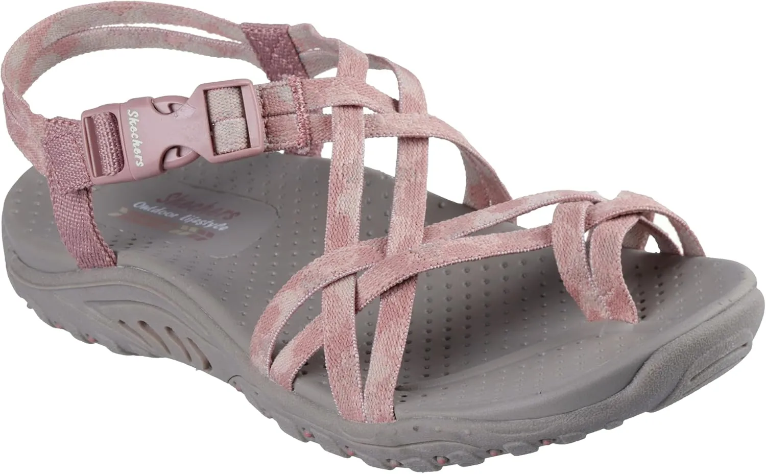 Skechers Women's Reggae-Positive Space Sport Sandal