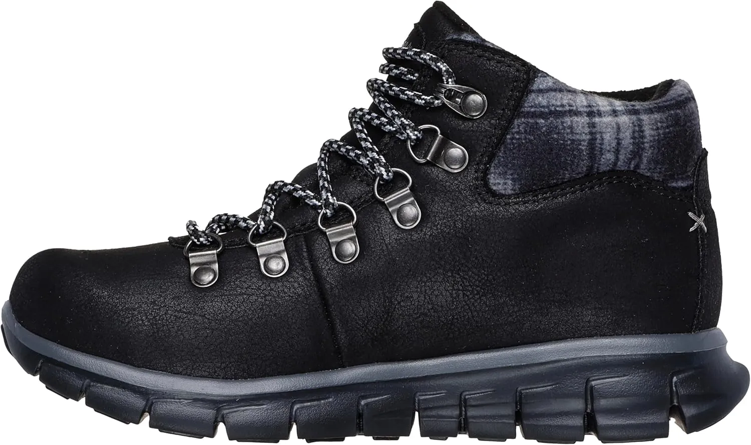 Skechers Women's Synergy-Plaid Mood Ankle Boot