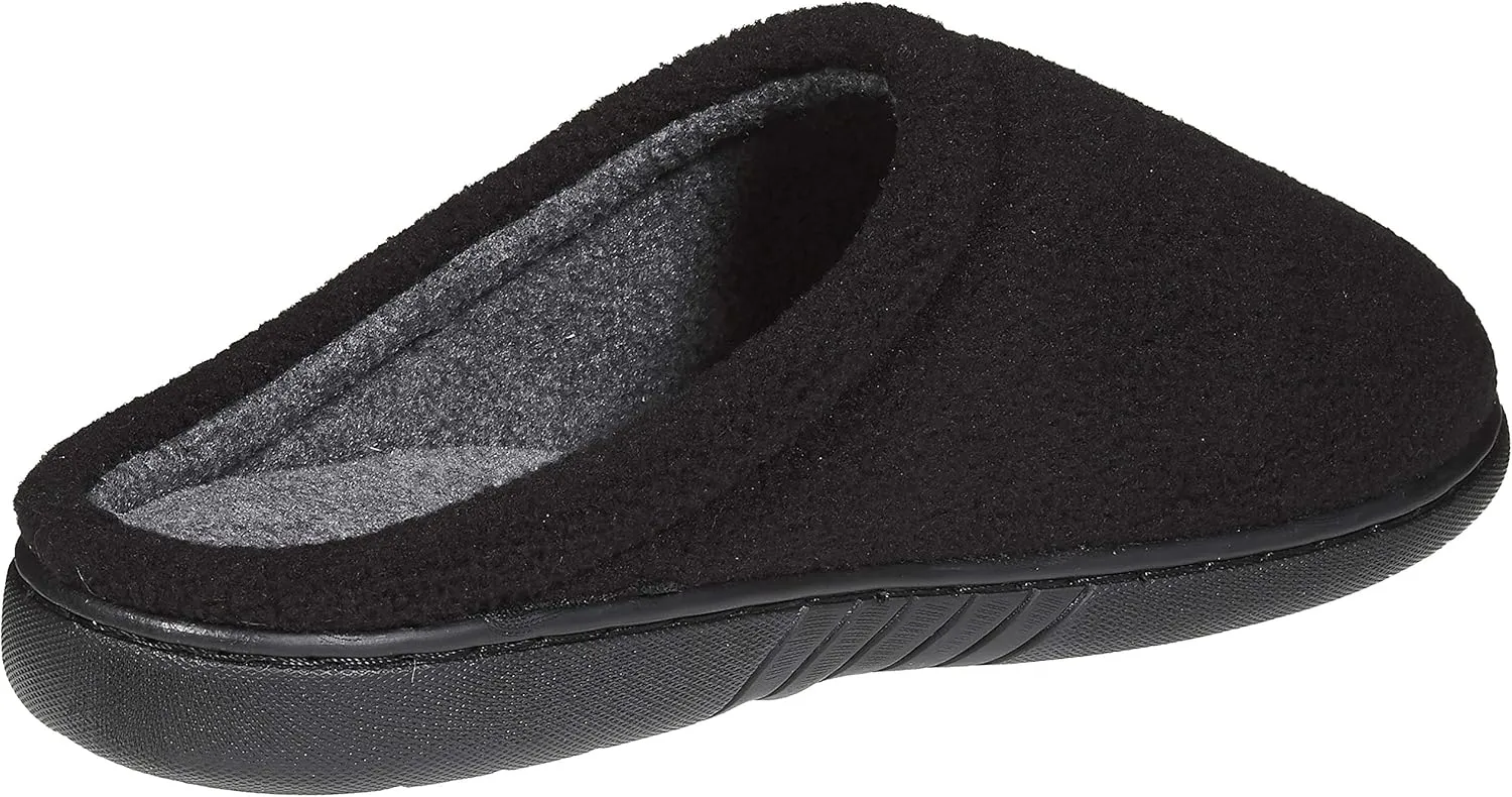Skysole Boys Fleece Clog Slipper with Rugged Outsole