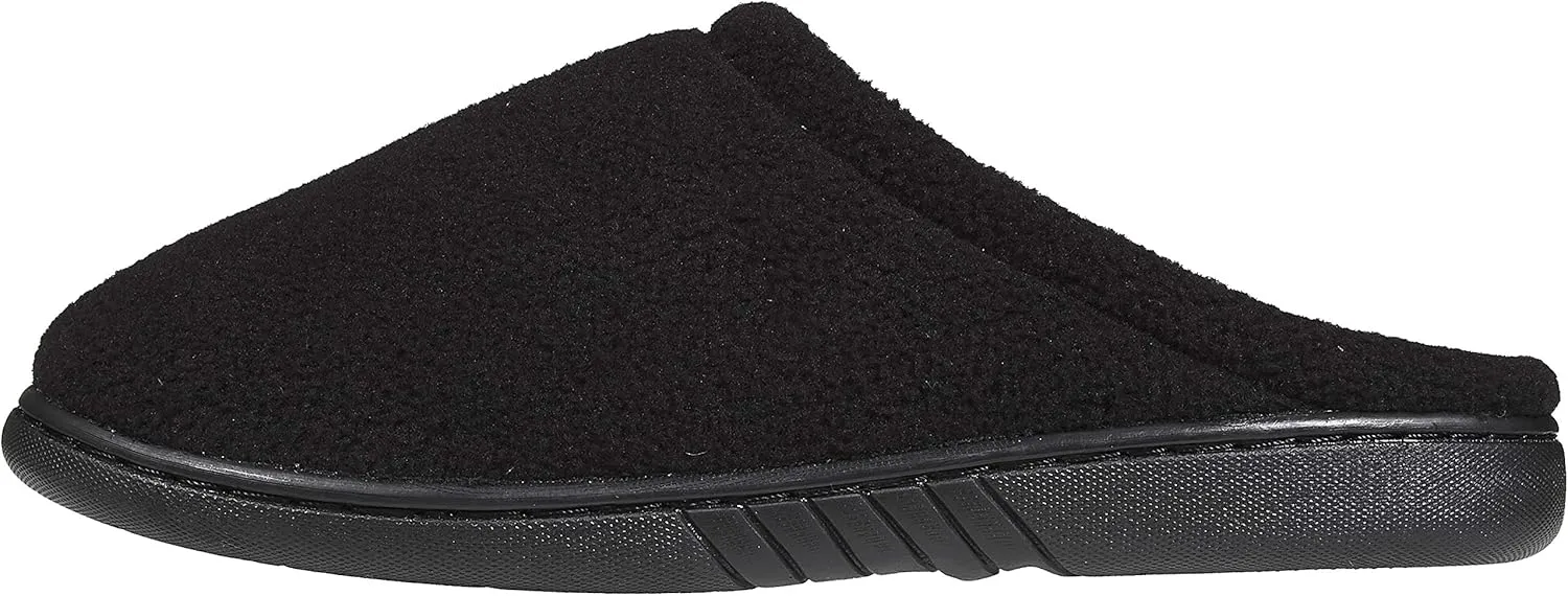 Skysole Boys Fleece Clog Slipper with Rugged Outsole