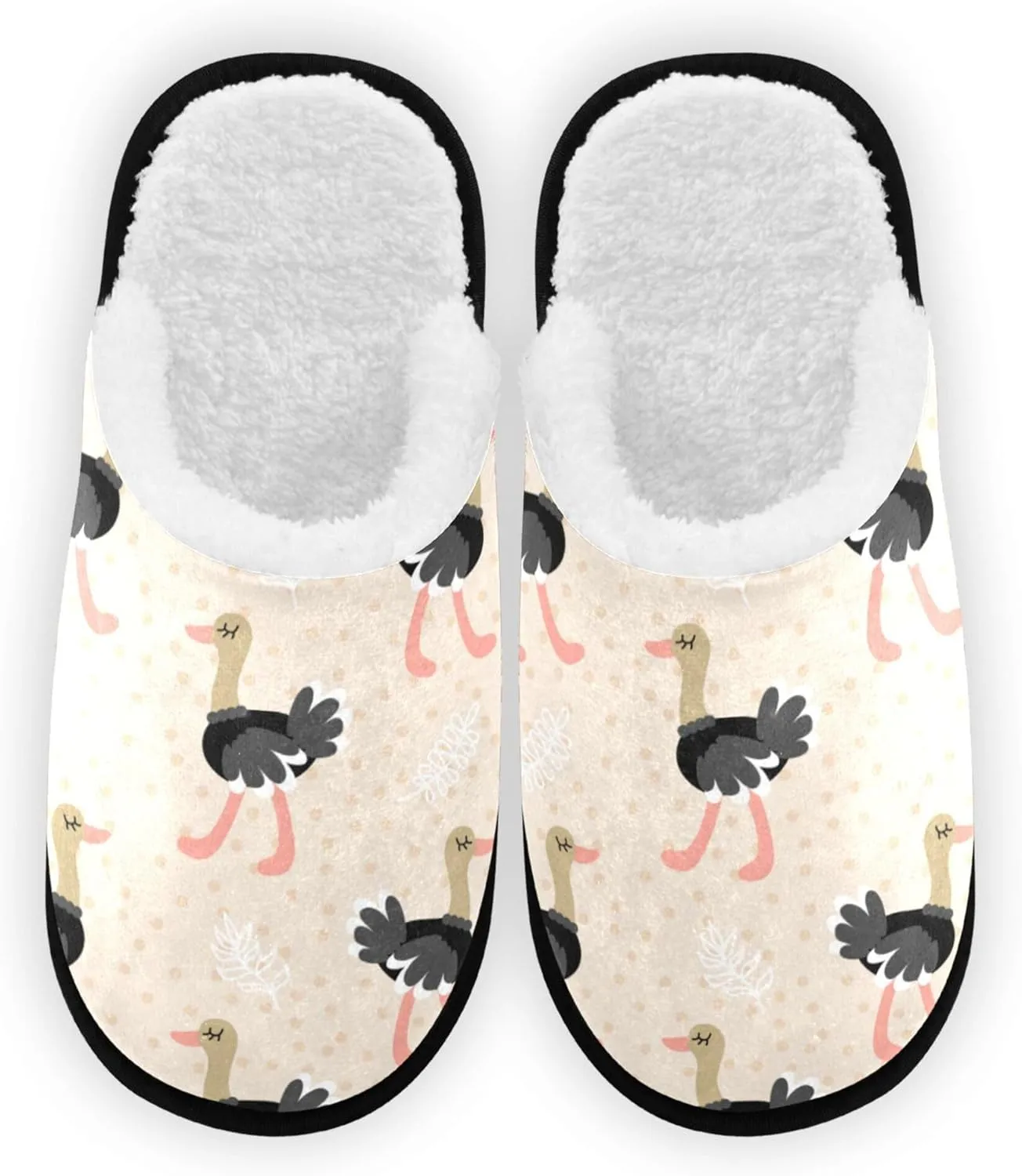Slippers for Women Men, Memory Foam House Slippers Winter Indoor Home Bedroom Spa Travel Shoes
