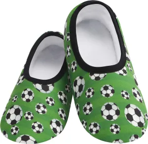 Snoozies Skinnies slipper socks for Women - Non-Slip slipper socks with Lightweight and Soft Sherpa Lining - Foldable Travel