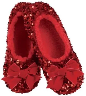 Snoozies Womens Glamour Bling Ballerina