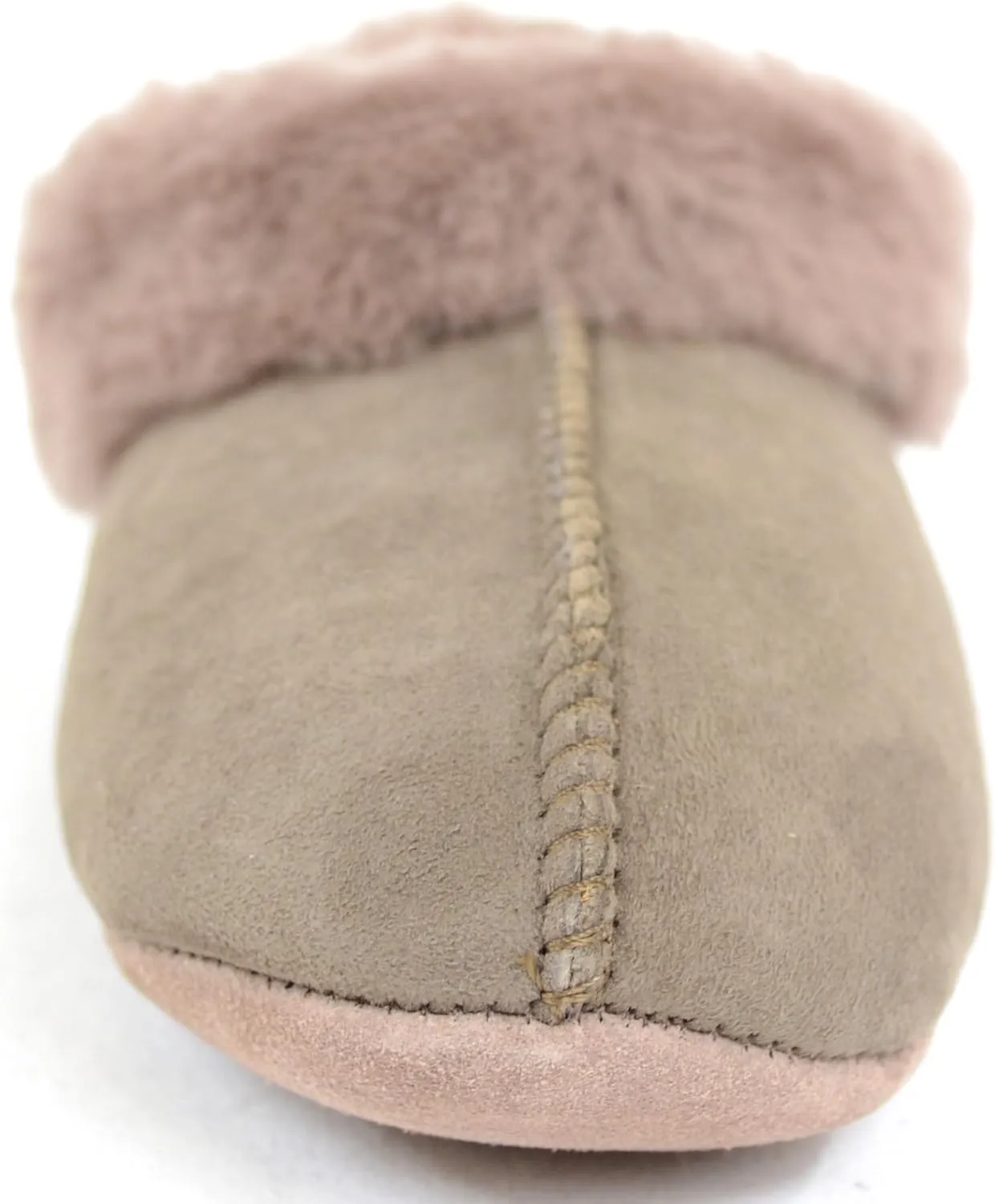 SNUGRUGS Ladies Luxury Genuine 100% Full Sheepskin Slipper with Soft Sole