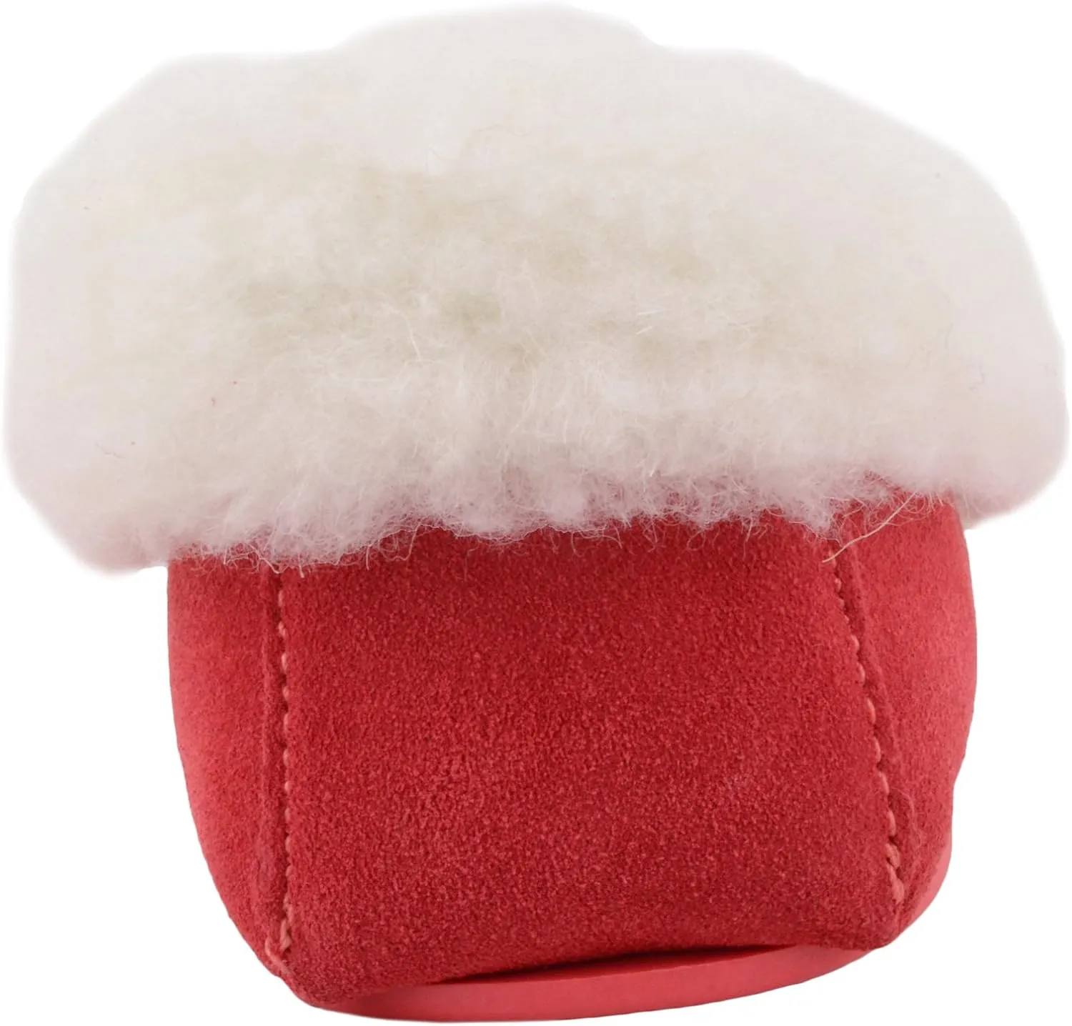 SNUGRUGS Womens Luxury Lambswool Suede Moccasin Slipper with Wool Cuff & Rubber Sole