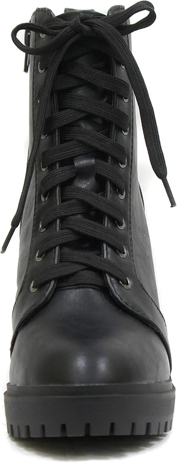Soda BALBOA ~ Women's High Stacked Heel Bootie