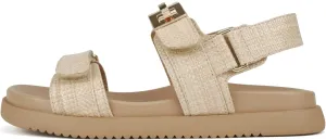 Soda “Cobber” ~ Women Round Toe Double Band Slingback Flat Sandal