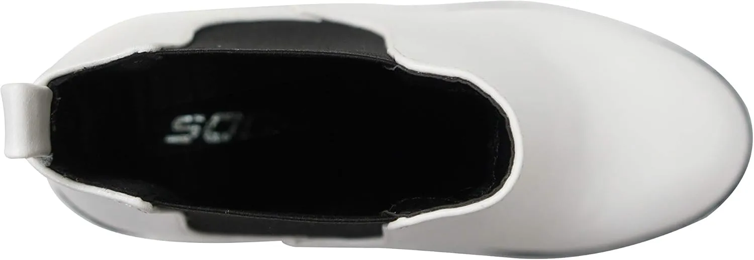 Soda Glove - Ankle Boot w/Lug Sole Elastic Gore and Chunky Heel