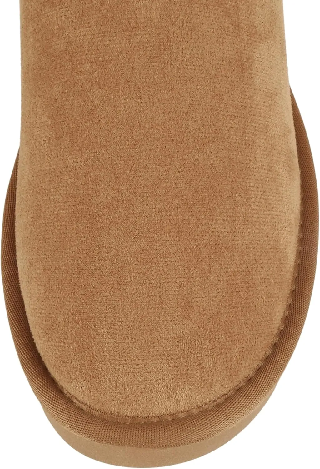 Soda “Kuron” ~ Women Round Toe Lug Sole Low Flatform Sherpa-lined Ankle Boot