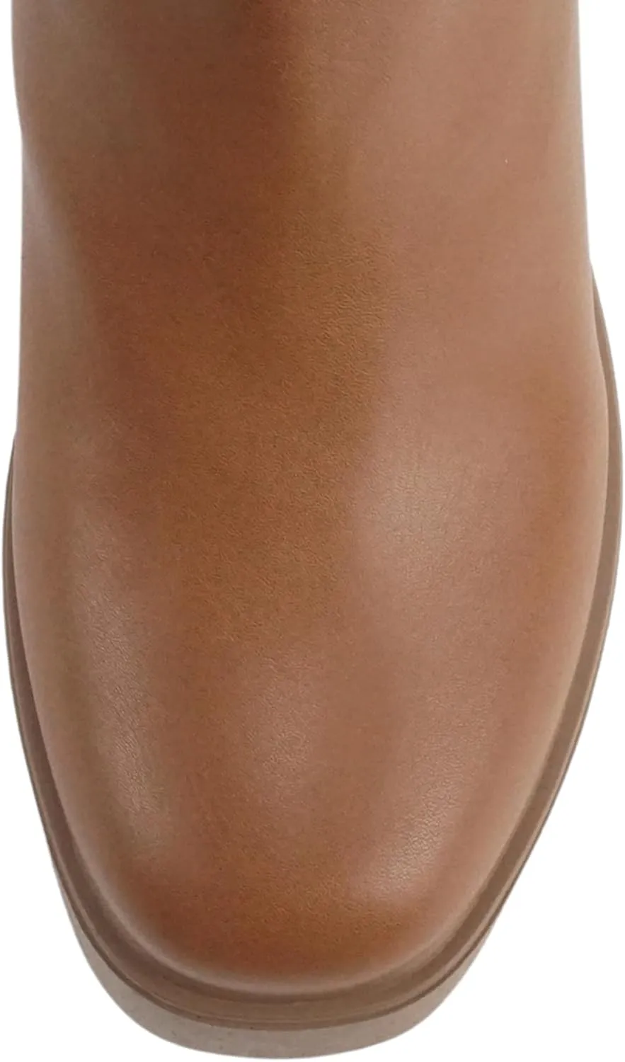 Soda “OARSMAN” ~ Women Square Toe Platform Medium Chunky Heel Ankle Boot with Side Zipper