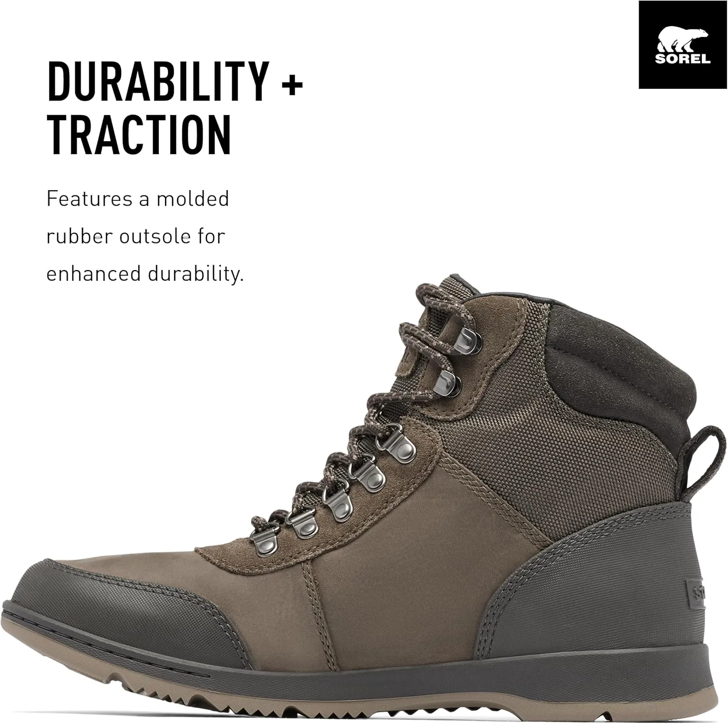 Sorel Men's Ankeny II Hiker Waterproof Boots