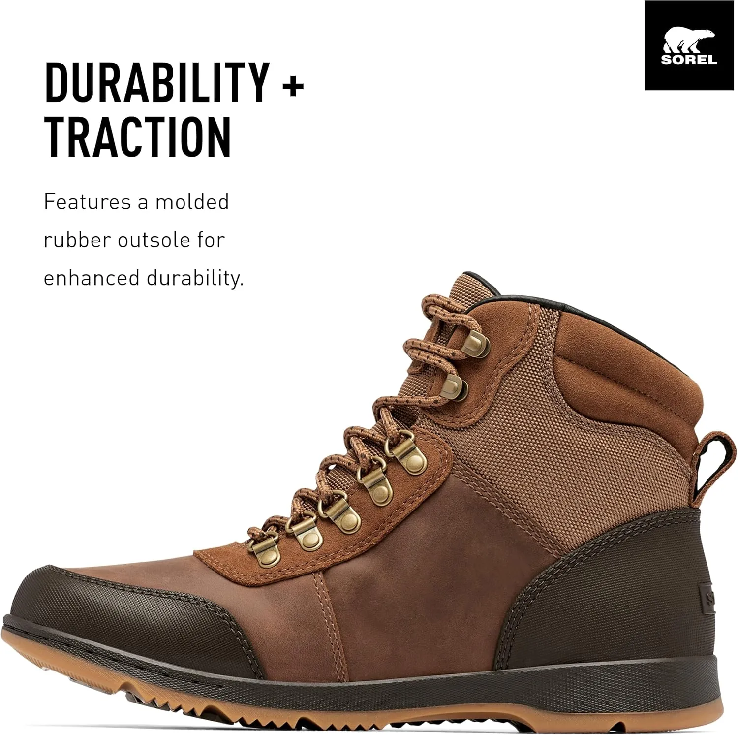 Sorel Men's Ankeny II Hiker Waterproof Boots