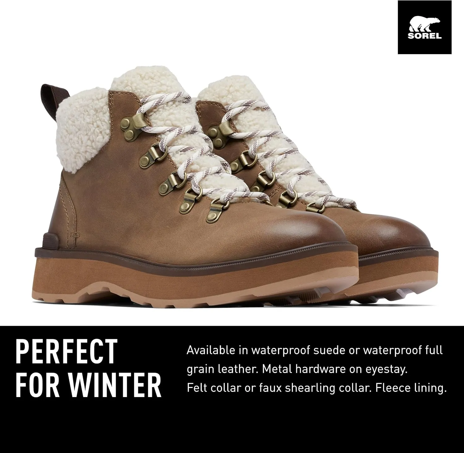 Sorel Women's Hi-Line Hiker Cozy Boots