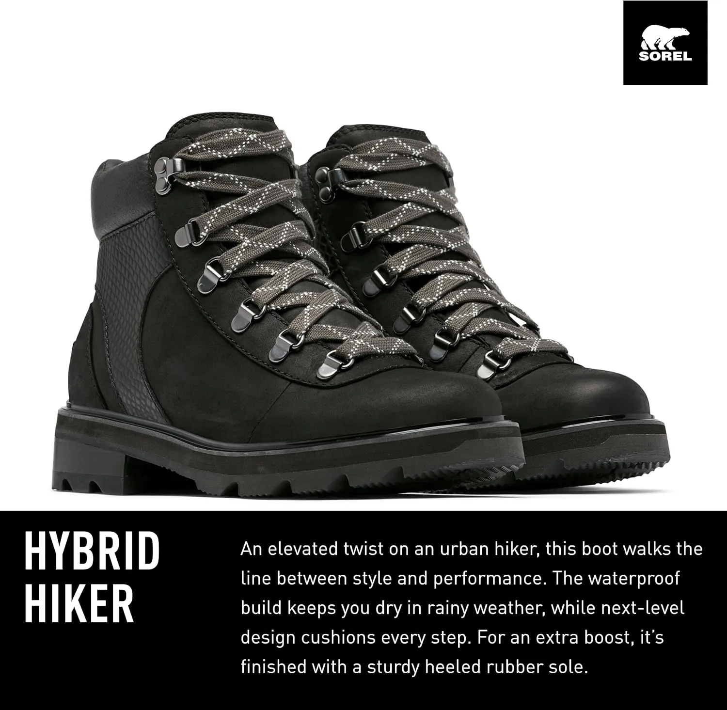 SOREL Women's Lennox Hiker Waterproof Boots