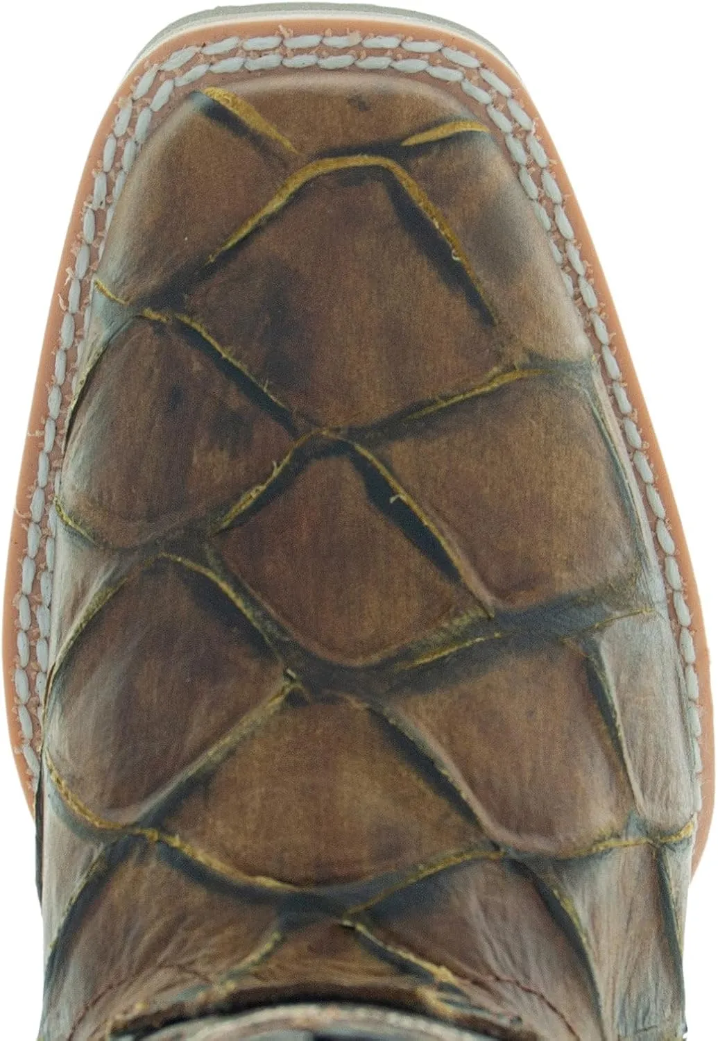 Soto Boots Kids Pirarucu Print Cowboy Boots K4008