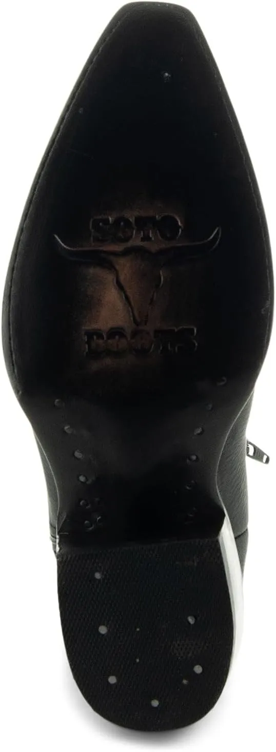 Soto Boots Tall Leather Womens Cowgirl Boots M1003