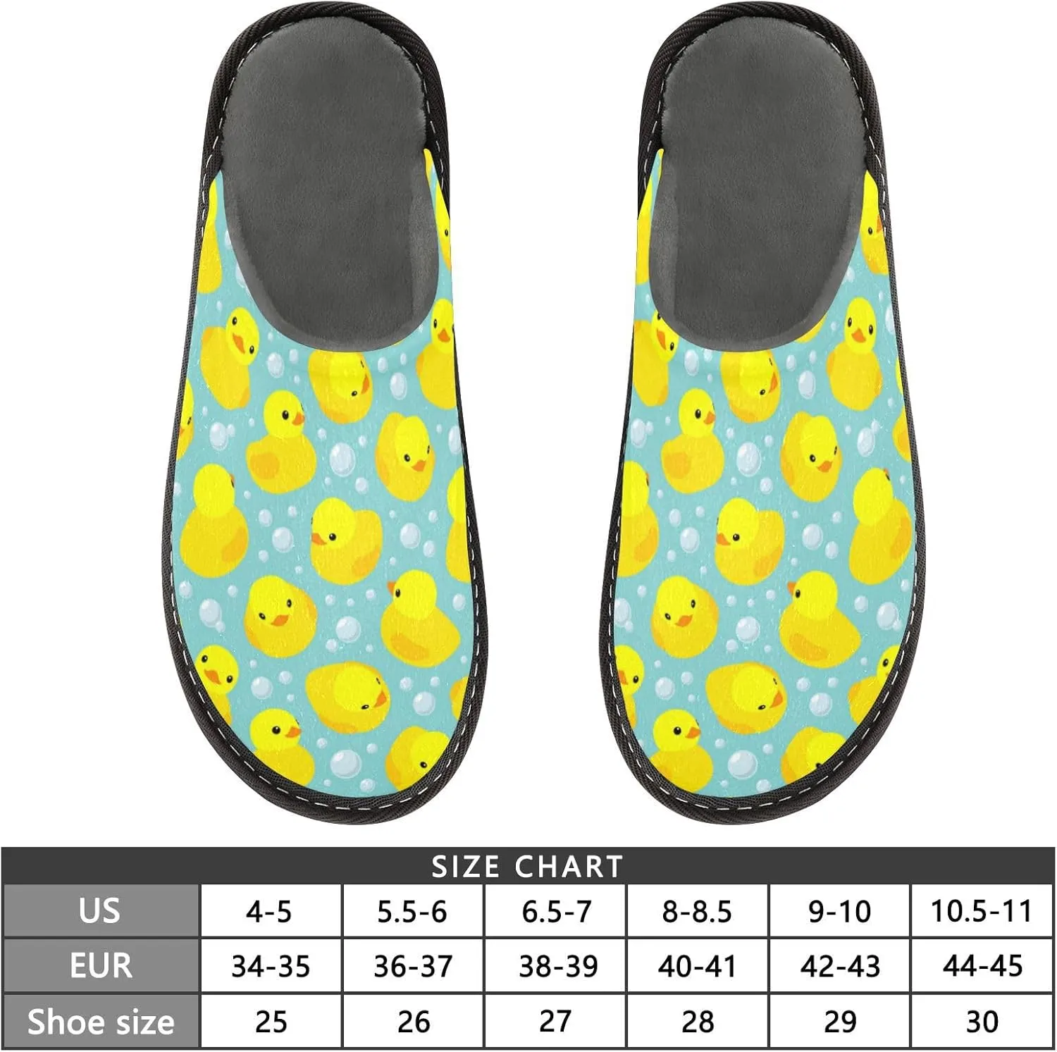 Spa Slippers Indoor House Fuzzy Slippers Soft Memory Foam Non-Slip Home Slipper Winter Shoes For Bedroom Hotel Travel 4-11