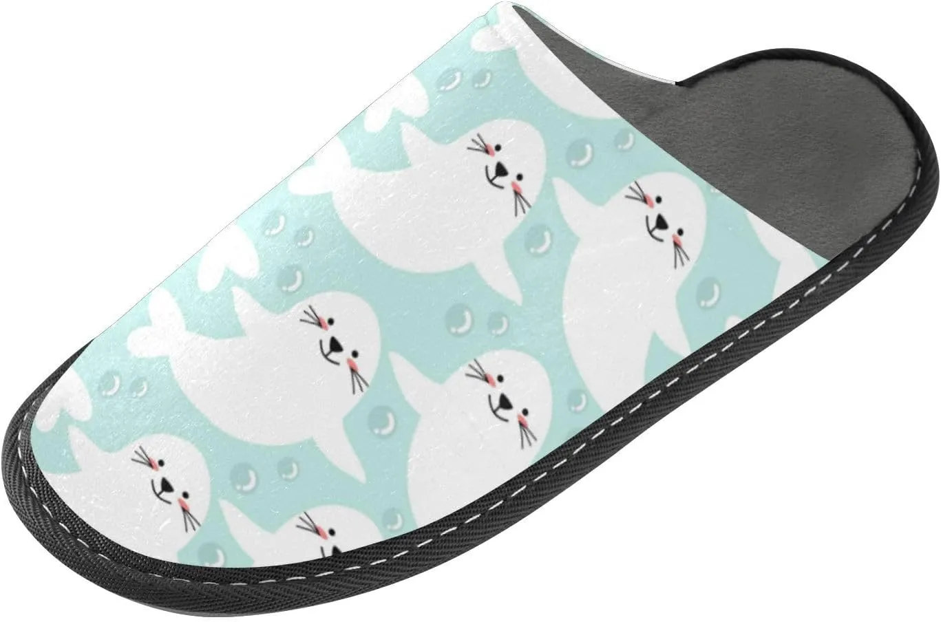 Spa Slippers Indoor House Fuzzy Slippers Soft Memory Foam Non-Slip Home Slipper Winter Shoes For Bedroom Hotel Travel 4-11