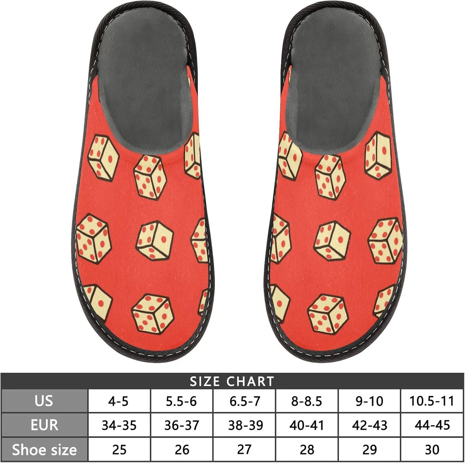 Spa Slippers Indoor House Fuzzy Slippers Soft Memory Foam Non-Slip Home Slipper Winter Shoes For Bedroom Hotel Travel 4-11