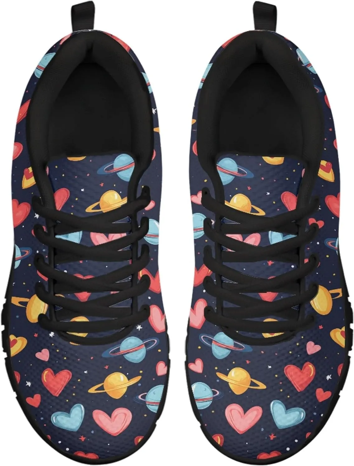 Sports Trainer Running Shoes Womens Causal Travel Sneaker Walking Low Heel Lace up Breathable Flexible Shoe