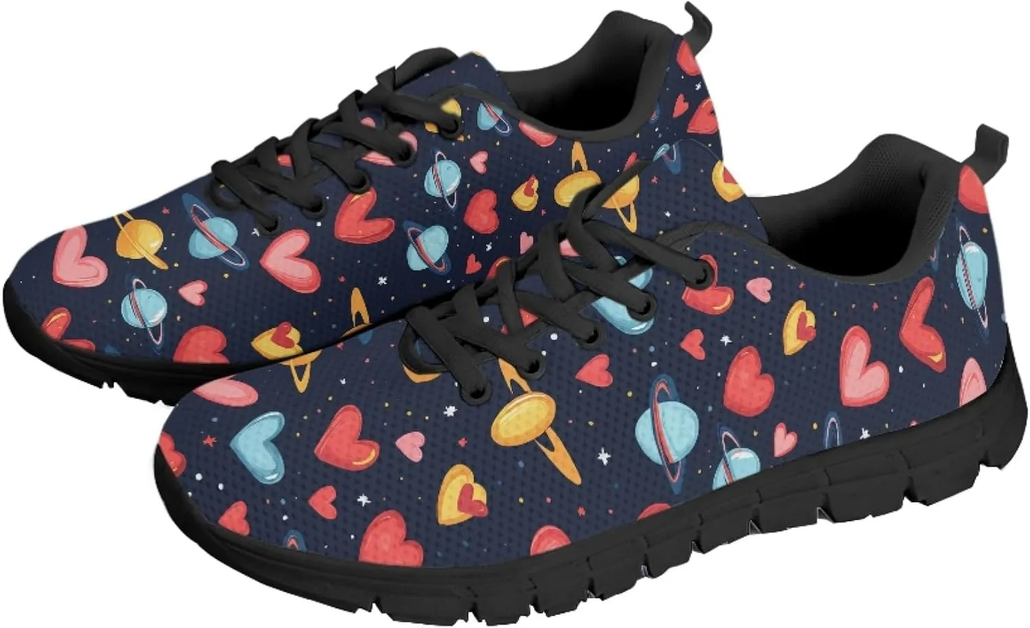 Sports Trainer Running Shoes Womens Causal Travel Sneaker Walking Low Heel Lace up Breathable Flexible Shoe