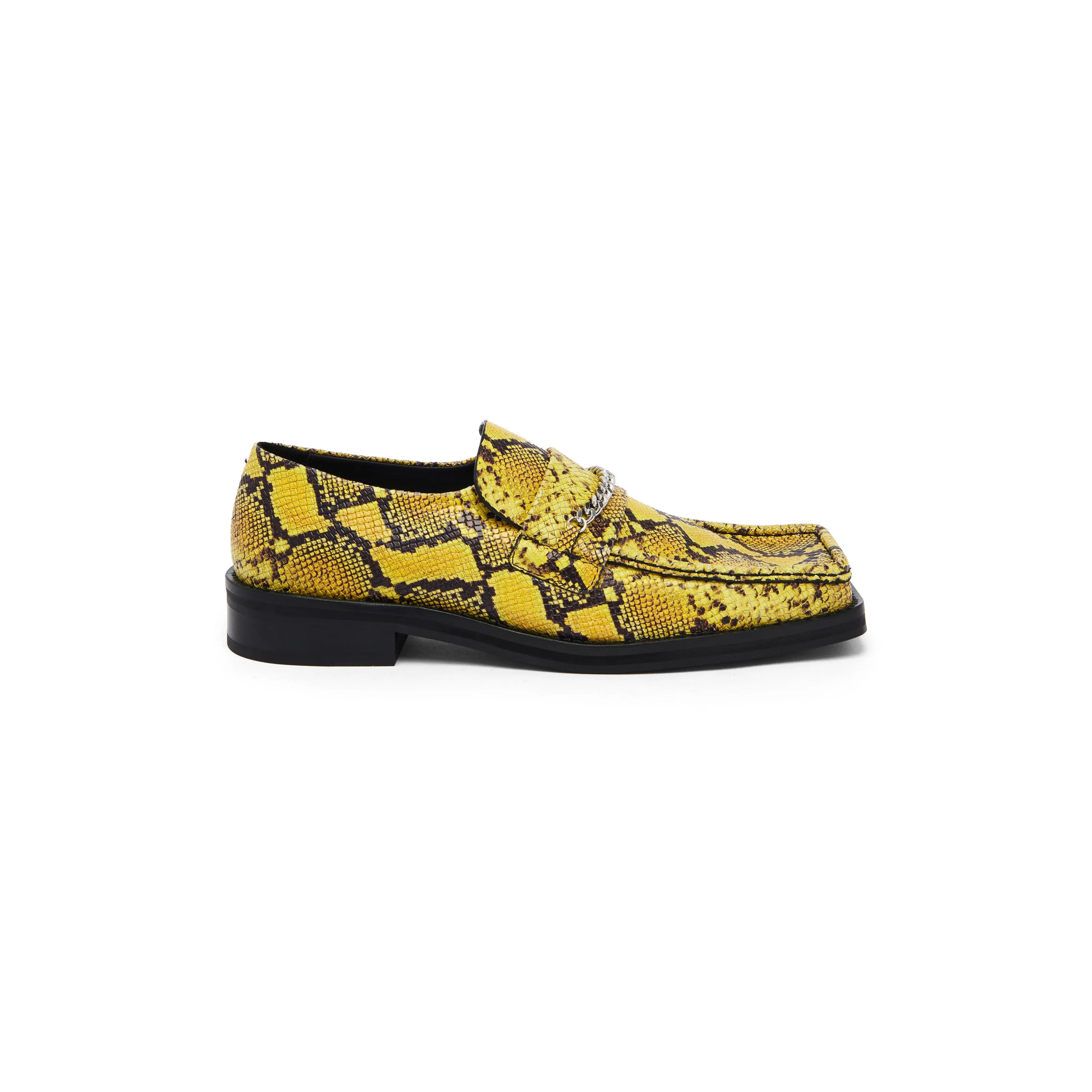 SQUARE TOE LOAFER in YELLOW