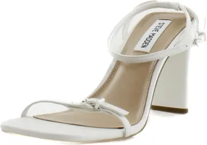 Steve Madden Ailene Women's Heels White Leather Size 8 M